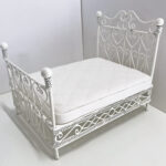 White Dollhouse Mattress, DELUXE Diamond Pillow Top